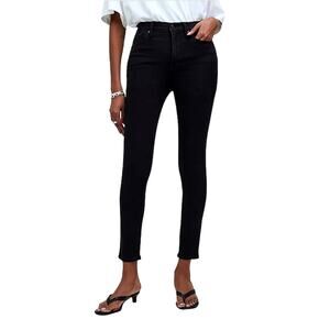 Madewell 10" High-Rise Skinny Jeans Black SOLD OUT online Size 25 Women's 2